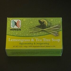 Ninon: Lemongrass & Tea Tree Soap - 5 oz. 4/$30